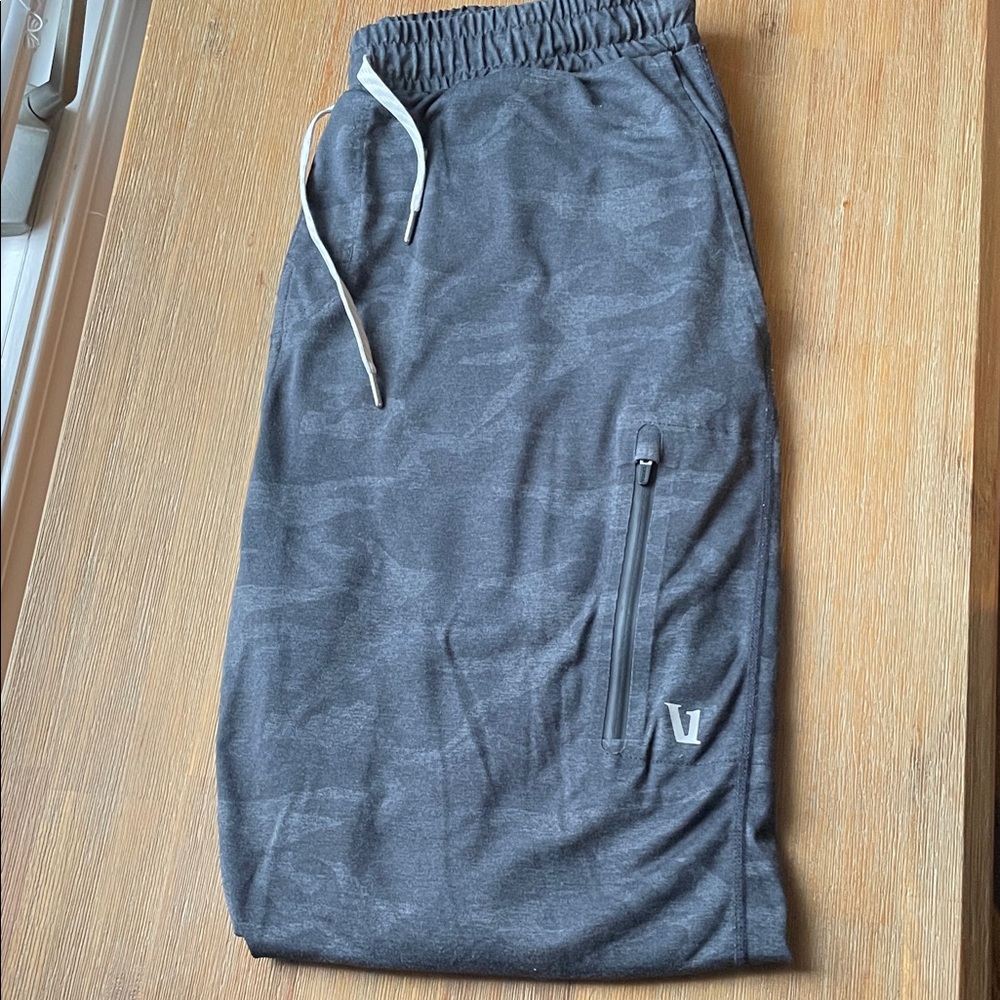 Vuori Black Camo Sunday Performance Jogger Pants